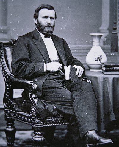 Ulysses Simpson Grant (1822-85) da Mathew Brady
