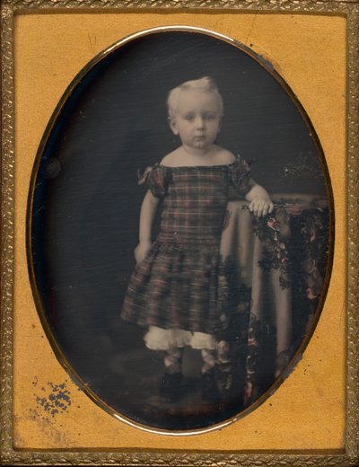 Ritratto senza titolo di un bambino da Mathew Brady