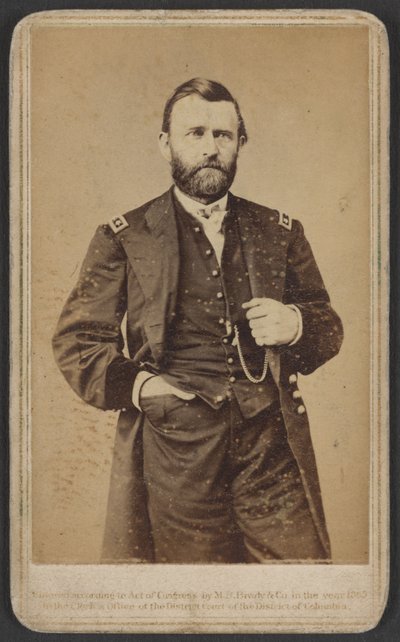 Mag. Gen. Ulysses S. Grant, ufficiale dell
