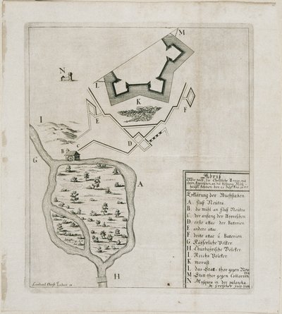 La fortezza di Neuhäusl da Mathias Greischer