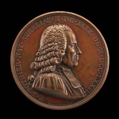 Robert-Joseph Pothier, 1699-1772, giurista e professore [recto], 1823 da Mathias Nicholas Marie Vivier