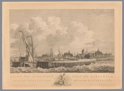 Porto di Harlingen da Mathias de Sallieth