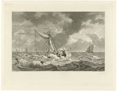 Spiagge della Kaag del capitano Klaas Ringels presso Texel, 1778 da Mathias de Sallieth