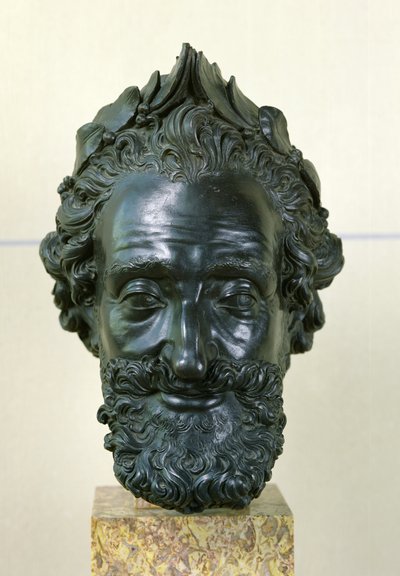Testa di Enrico IV (1553-1610) dopo il 1599 da Mathieu Jacquet
