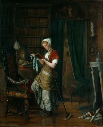 Interno di una fattoria da Mathilde Dietrichson