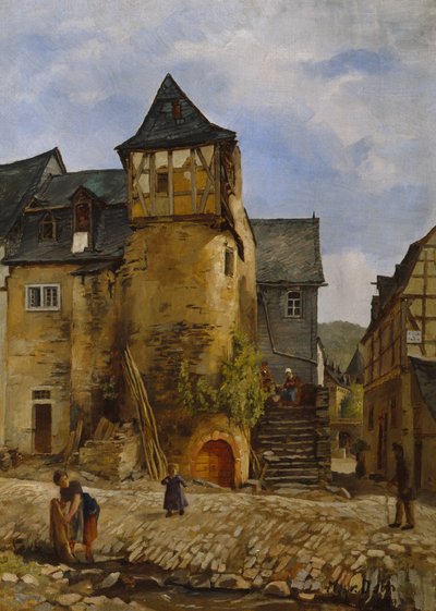 Strada del villaggio da Mathilde Dietrichson