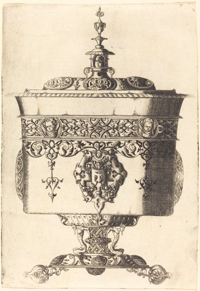 Calice riccamente decorato da Mathis Zündt