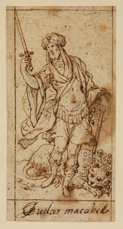 Giuda Maccabeo da Matias de (attr.to) Torres