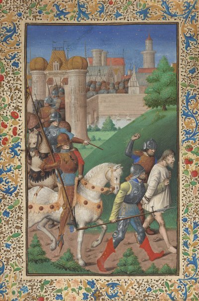 Foglio di un manoscritto da Maître François