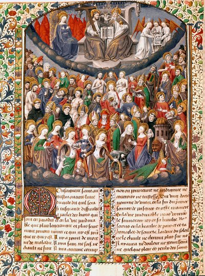 La Corte Celeste o regno della felicità eterna da Maître François