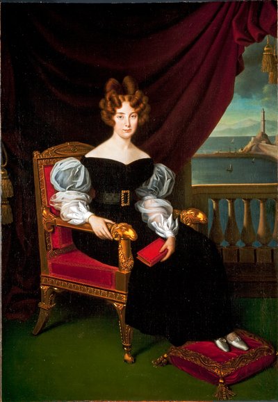 Ritratto di Maria Brignole-Sale De Ferrari, Duchessa di Galliera (1811-1888) da Matteo Antonio Picasso
