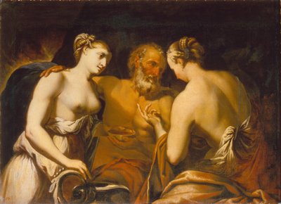 Lot e le sue figlie da Matteo Pacelli