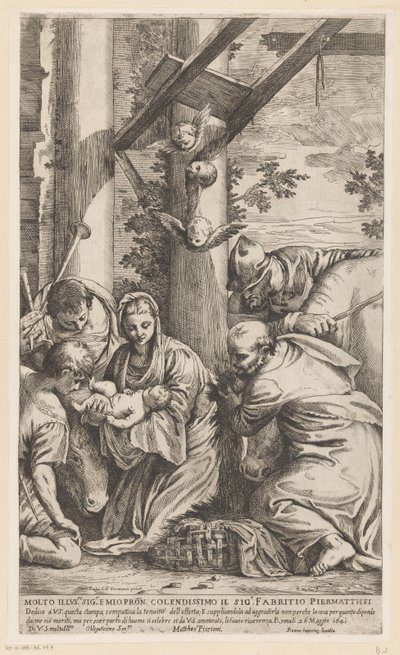 Adorazione dei pastori da Matteo Piccioni