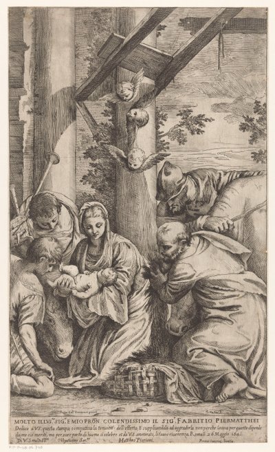 Adorazione dei pastori da Matteo Piccioni