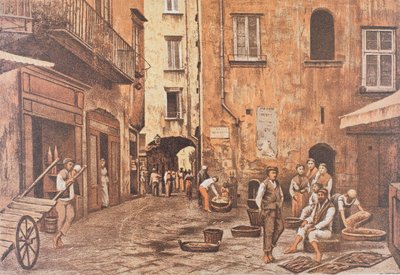 Italia, Napoli, Piazzetta di Porto da Matteo Zampella