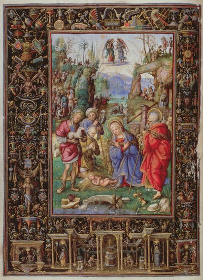 Adorazione dei pastori, dalle 