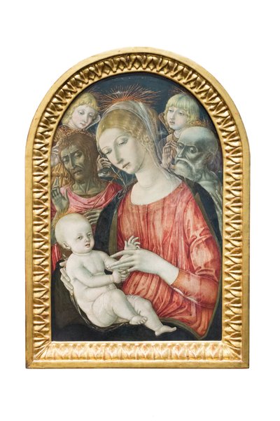Madonna col Bambino con angeli, San Giovanni Battista e San Girolamo da Matteo di (c.1430 95) Giovanni