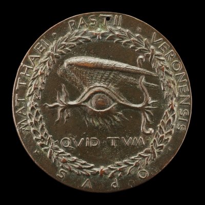 Occhio Umano Alato [retro], 1446-1450 da Matteo di Andrea de Pasti