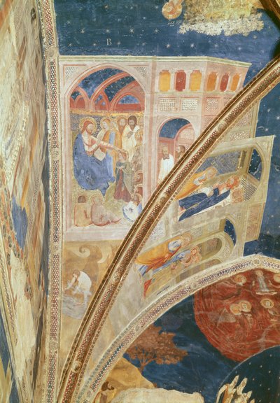 La chiamata di San Marziale, un pescatore, (dettaglio) da Matteo di Giovanetto da Viterbo