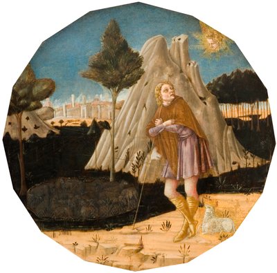 Angelo che appare a Gioacchino, 1500 da Matteo di Giovanni