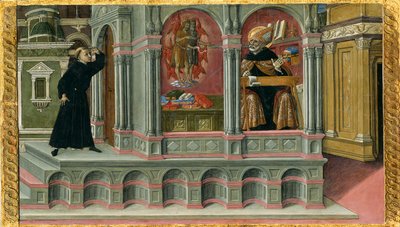 La visione dei santi Girolamo e Giovanni Battista da parte di Sant
