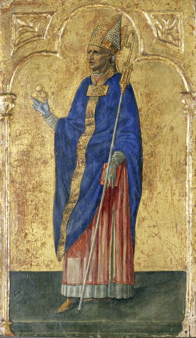 San Nicola di Bari da Matteo di Giovanni di Bartolo