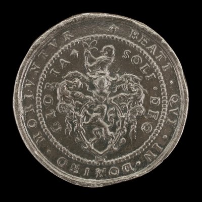 Armi e iscrizione [retro], 1592 da Matthäus Carl