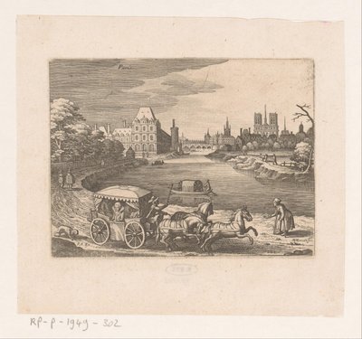 Vista di Parigi da Matthäus Merian (I)