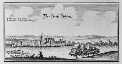 Beesen (unificazione del 1820 con Laublingen in Beesenlaublingen, oggi parte della città di Könnern, Sassonia-Anhalt, Germania) da Matthaus Merian