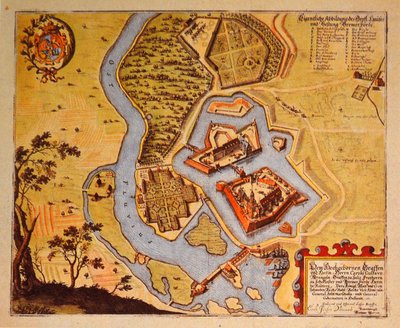 Bremervörde, Bassa Sassonia, Germania da Matthaus Merian