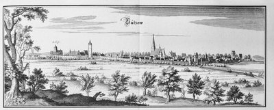 Bützow da Matthaus Merian