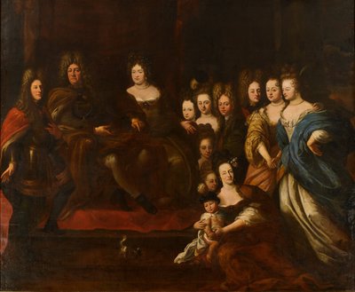 Ritratto di famiglia del langravio Federico II d