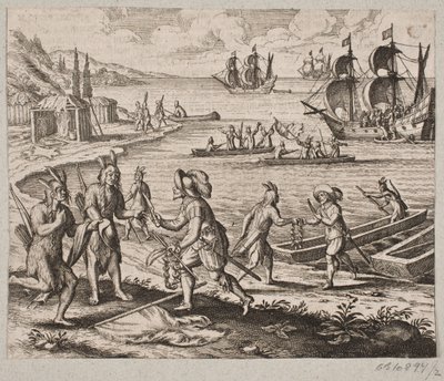 Così fu ceduto un porto naturale agli inviati inglesi da Matthäus Merian d.Æ.