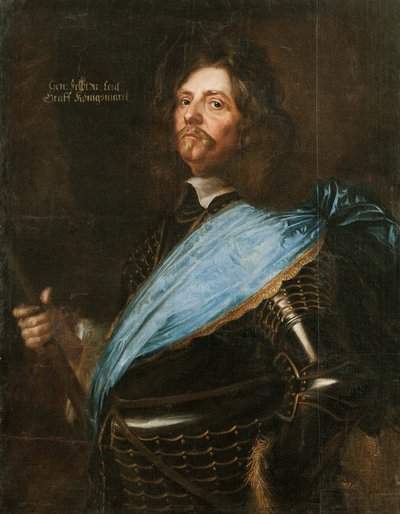 Ritratto del Conte Hans Christoff von Königsmarck 1600-1663, 1651 da Matthaeus Merian the Younger