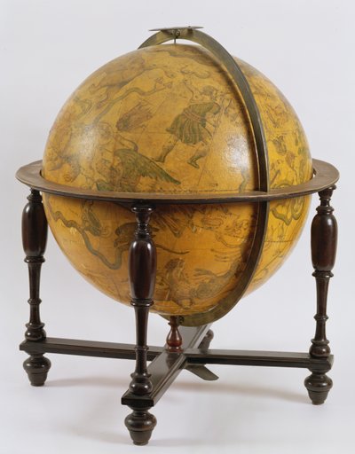 Globo celeste, 1636 (legno) da Matthaus Greuter