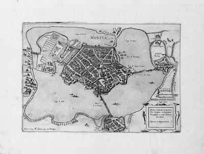 Mantova, 1629 da Matthaus Greuter