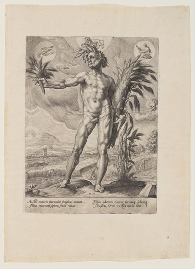 Estate, da Le quattro stagioni da Matthaus Greuter