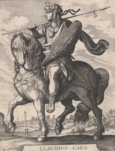 Tavola 5: Imperatore Claudio a cavallo, da 