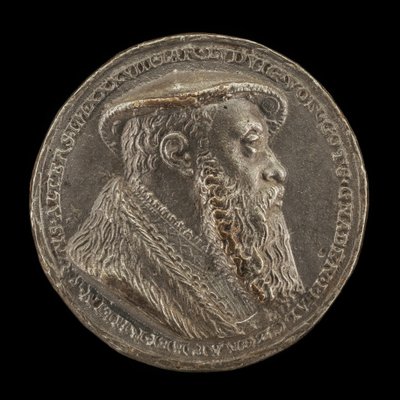 Ludwig X, 1495-1545, Duca di Baviera 1514 [recto], 1535 da Matthes Gebel
