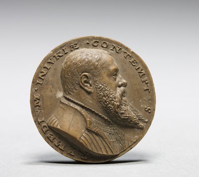 Modello per il dritto della medaglia del figlio di Martin III Geuder da Matthes Gebel