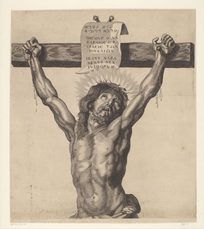 Cristo sulla croce da Mattheus Borrekens
