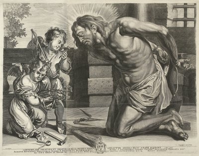 Cristo in ginocchio davanti all