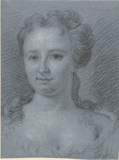 Ritratto di una signorina Swiers nata Moleneyser da Mattheus Verheyden
