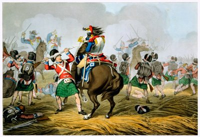 Battaglia di Waterloo, 1815 da Matthew Dubourg