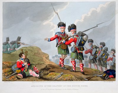 Truppe delle Highlands alla Battaglia di Vimeiro, Guerra Peninsulare da Matthew Dubourg