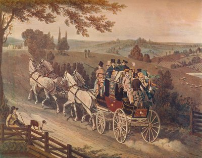 Diligenza, 1822 da Matthew Dubourg