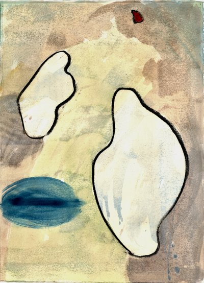 Du Serie Douce Le Matin 3, 2021 (acquerello e carboncino) da Matthew Hilton