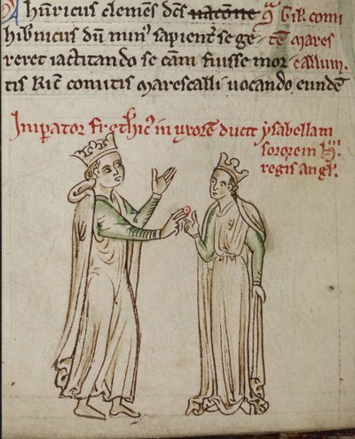 Federico II e Isabella d