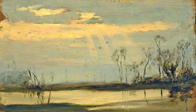 A Henley on Thames, il fiume in piena da Matthew Ridley Corbet