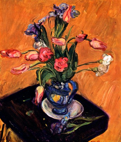 Tulipano e Iris, 1929 da Matthew Smith